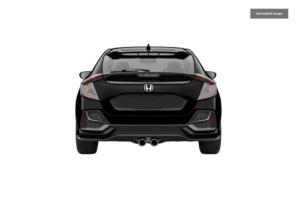 Honda Civic 1.0 Vtec Turbo Sr Hatchback Cvt Euro 6 Black #4