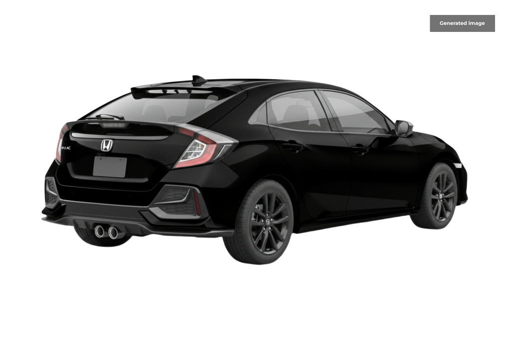 Honda Civic 1.0 Vtec Turbo Sr Hatchback Cvt Euro 6 Black #3