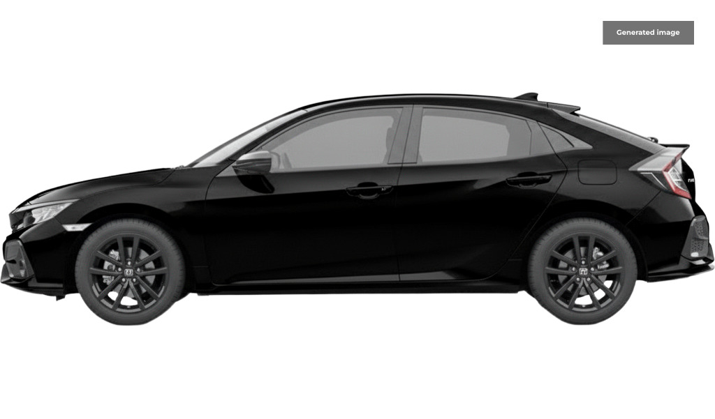Honda Civic 1.0 Vtec Turbo Sr Hatchback Cvt Euro 6 Black #6