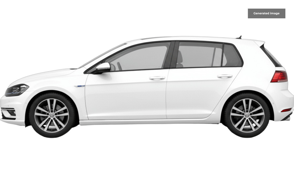 Volkswagen Golf 1.5 Tsi Evo R-line Hatchback Dsg Euro 6 DA18SZE White #6