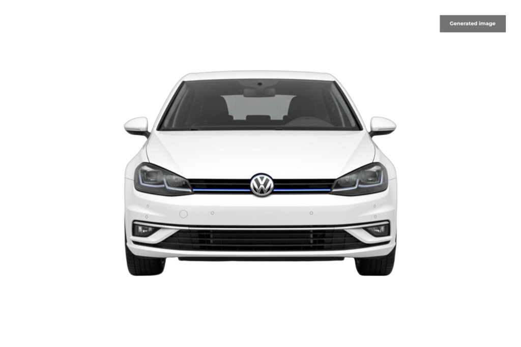 Volkswagen Golf 1.5 Tsi Evo R-line Hatchback Dsg Euro 6 DA18SZE White #2