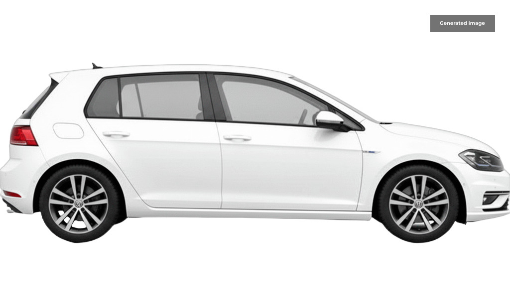 Volkswagen Golf 1.5 Tsi Evo R-line Hatchback Dsg Euro 6 DA18SZE White #5