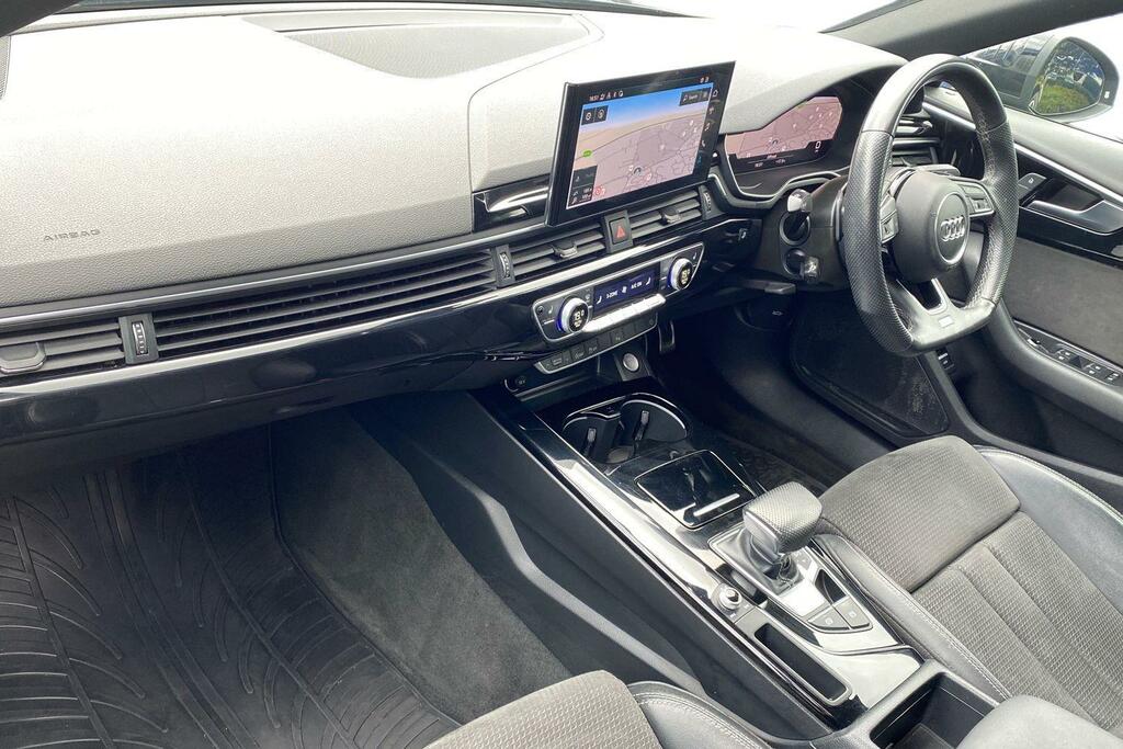 Audi A4 2.0 Tdi 35 Black Edition Saloon S Troni RE21CZJ Grey #2