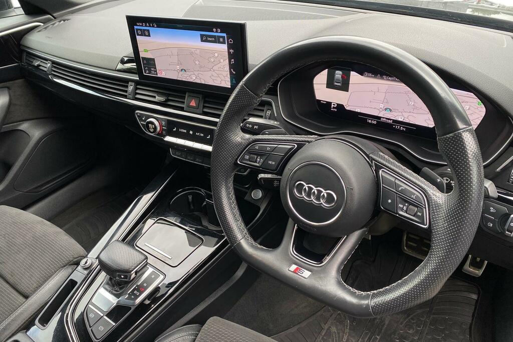 Audi A4 2.0 Tdi 35 Black Edition Saloon S Troni RE21CZJ Grey #6