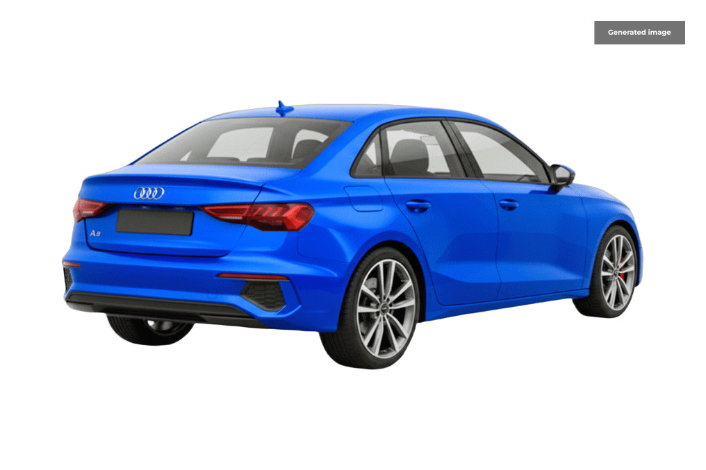 Audi A3 1.0 Tfsi 30 S Line Sportback S Tronic E ST23RTO Blue #3