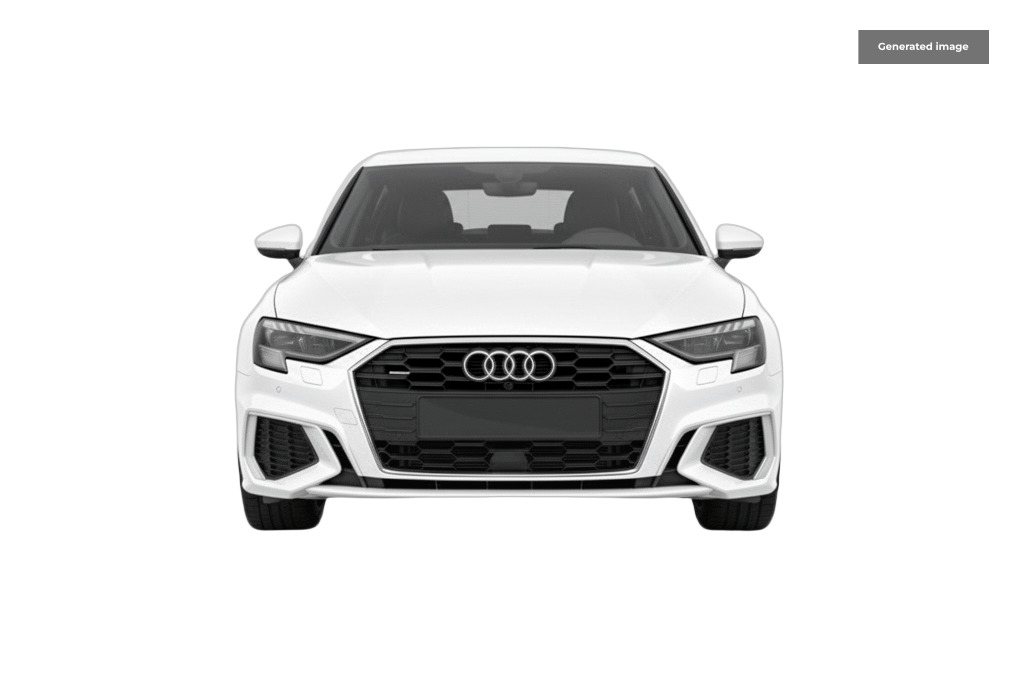 Audi A3 1.5 Tfsi 35 S Line Saloon Euro 6 YS23LLN White #2