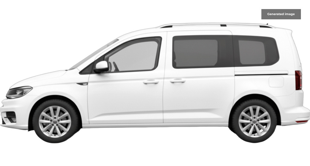 Volkswagen Caddy Maxi 2.0 Tdi C20 Commerce Plus Panel Van 6Dr Man White #5
