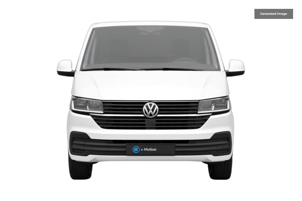 Volkswagen E-Transporter T32 Panel Van Commerce Pro Swb 136 Ps 65 Kwh Elect Grey #2