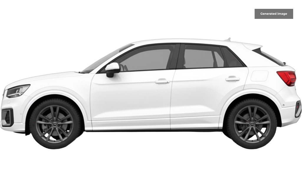 Audi Q2 1.5 Tfsi Cod 35 Black Edition Suv S Tro AV24YHN White #6