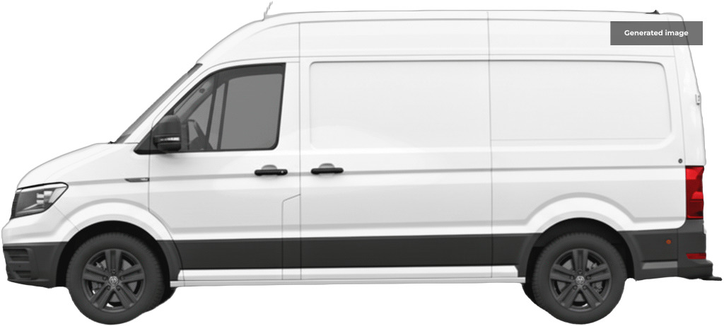 Volkswagen Crafter 2.0 Tdi Cr35 Commerce Panel Van White #4