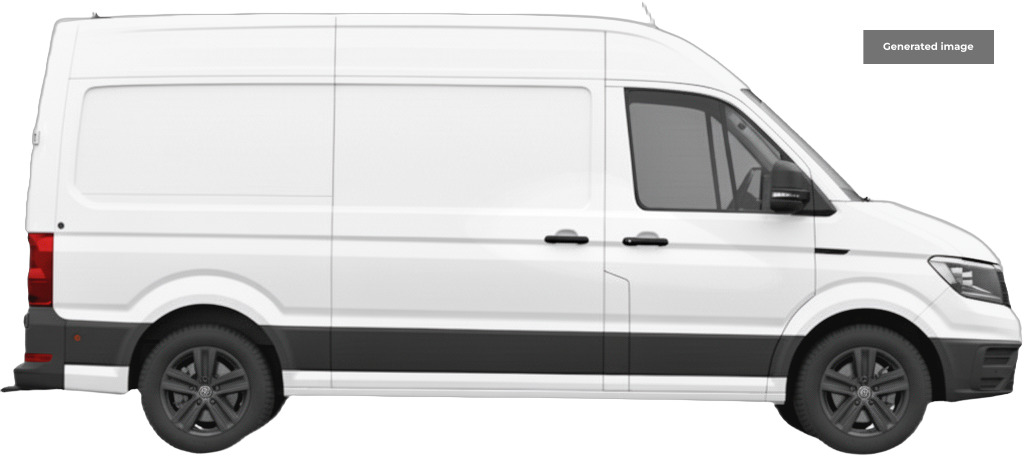Volkswagen Crafter 2.0 Tdi Cr35 Commerce Panel Van White #3