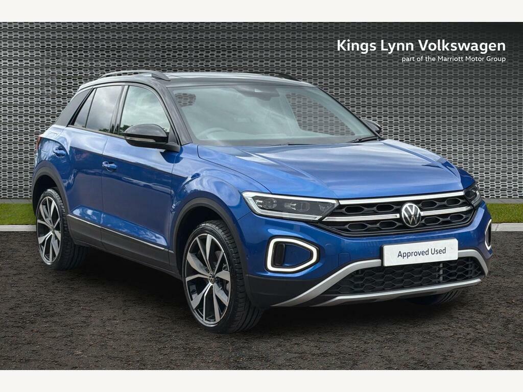 Volkswagen T-Roc 1.5 Tsi Style Design Suv Euro 6 Blue