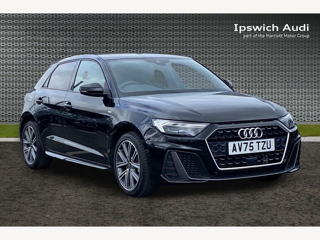 Audi A1 1.5 Tfsi 35 S Line Sportback S Tronic E Black