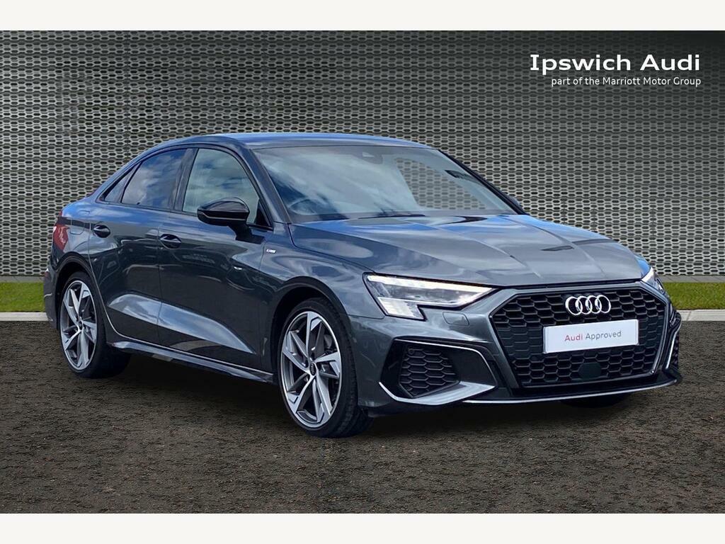 Audi A3 2.0 Tdi 35 Edition 1 Saloon S Tronic Eu FD23XDN Grey