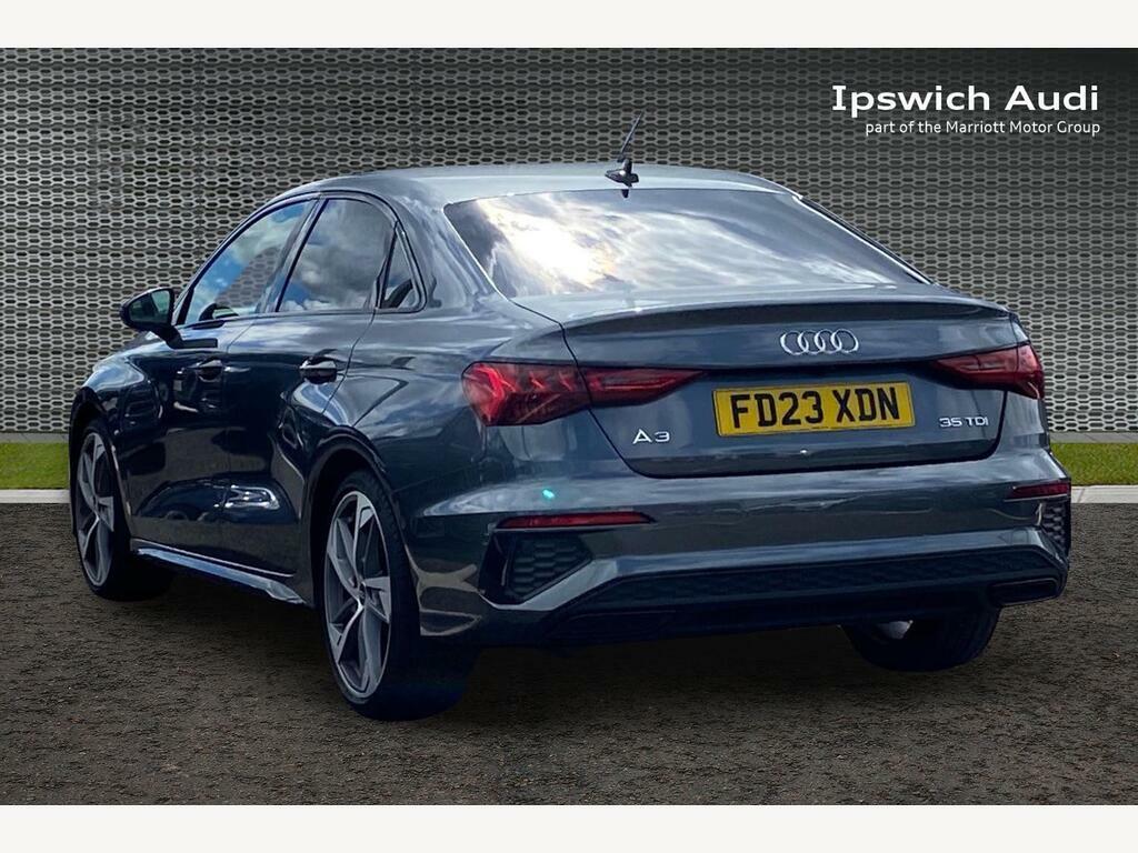 Audi A3 2.0 Tdi 35 Edition 1 Saloon S Tronic Eu FD23XDN Grey #3