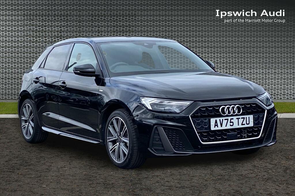 Audi A1 1.5 Tfsi 35 S Line Sportback S Tronic E Black