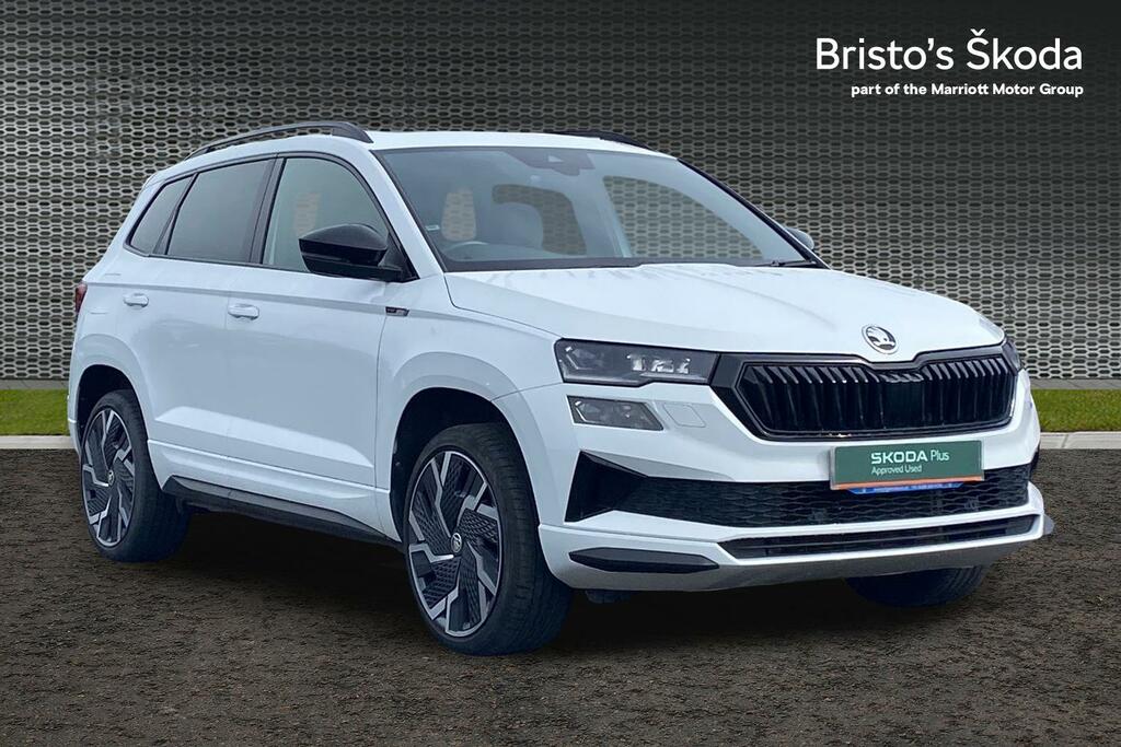 Skoda Karoq 1.5 Tsi Act Sportline Suv Dsg Euro 6 S White