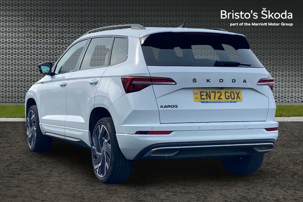 Skoda Karoq 1.5 Tsi Act Sportline Suv Dsg Euro 6 S White #3