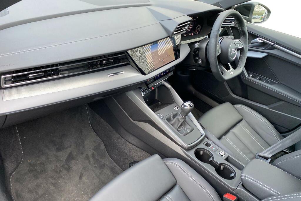Audi A3 1.5 Tfsi S Line Saloon Euro 6 S Black #2