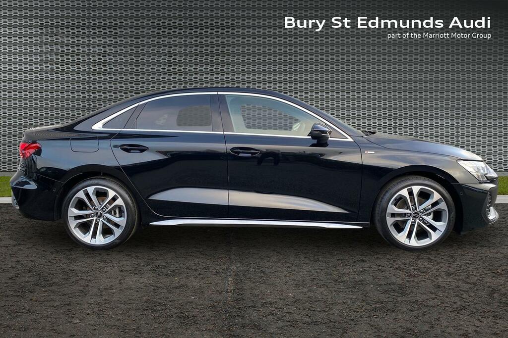 Audi A3 1.5 Tfsi S Line Saloon Euro 6 S Black #4