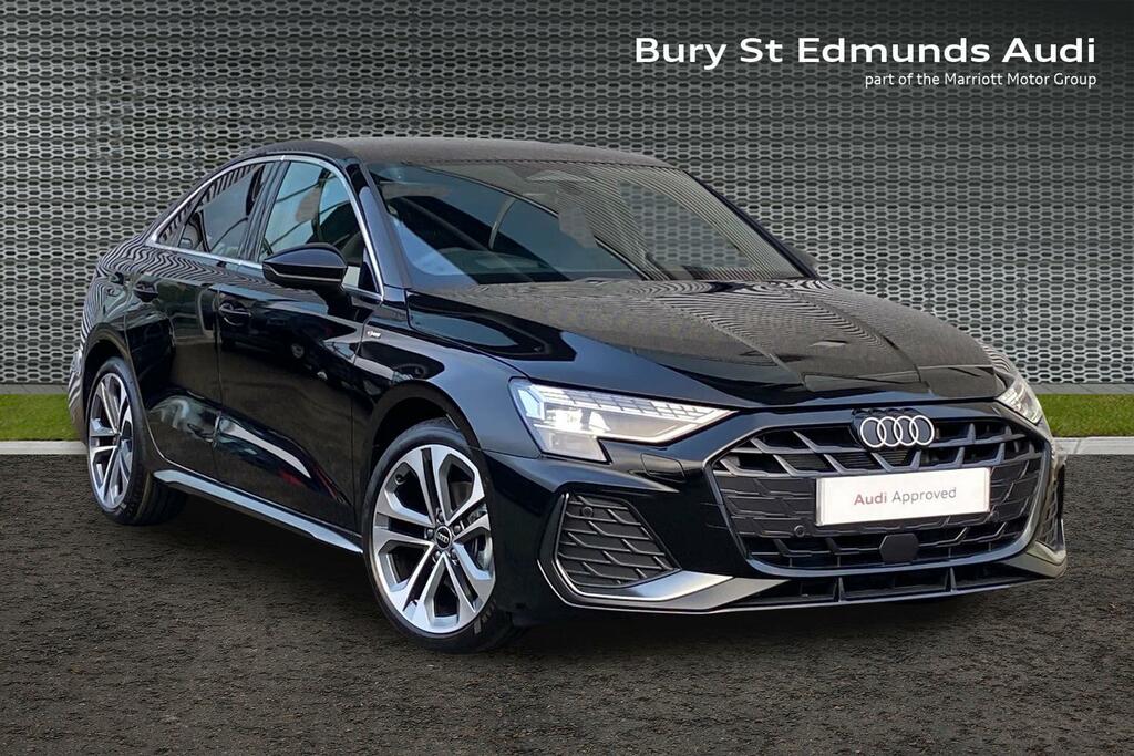 Audi A3 1.5 Tfsi S Line Saloon Euro 6 S Black