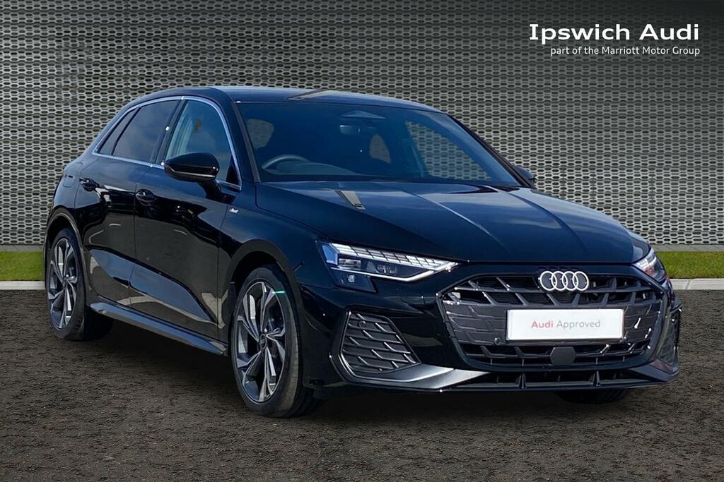 Audi A3 1.5 Tfsi S Line Sportback Euro 6 Black