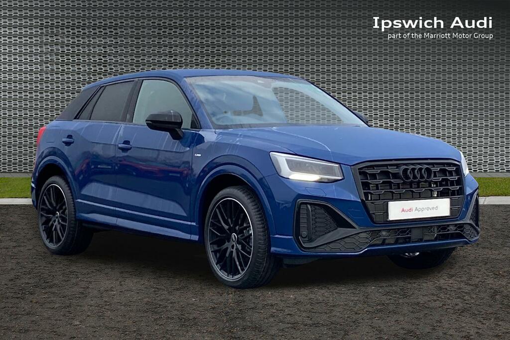 Audi Q2 1.5 Tfsi Cod 35 Black Edition Suv S Tro Blue