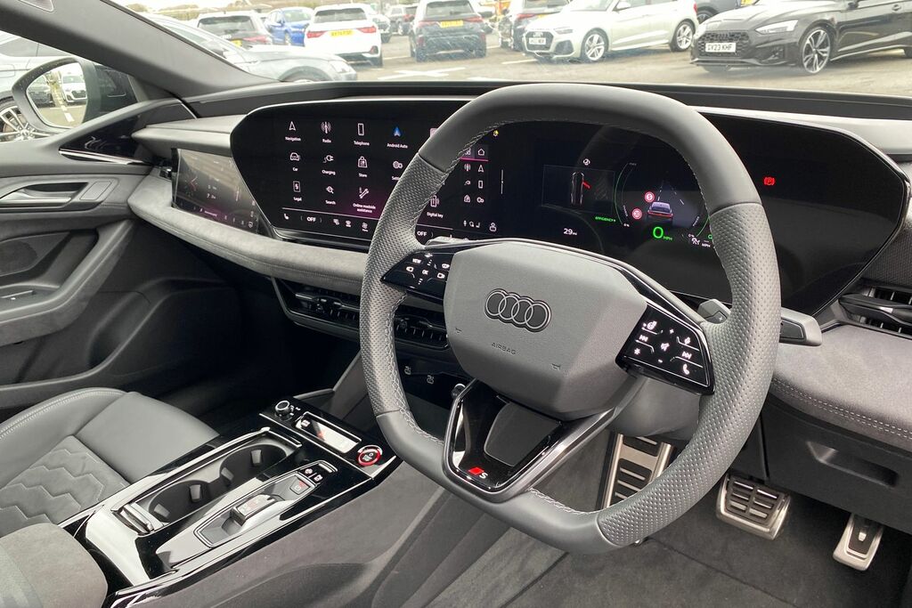 Audi A6 E-tron Sportback 100Kwh Edition 1 Hatchback Quatt FY26VGF Blue #47