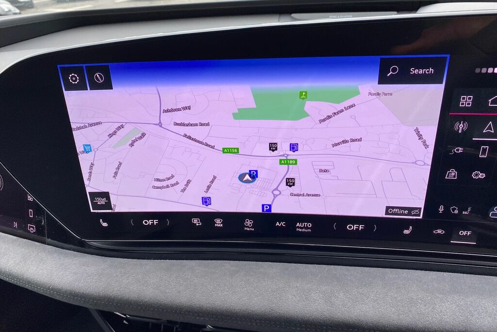 Audi A6 E-tron Sportback 100Kwh Edition 1 Hatchback Quatt FY26VGF Blue #21