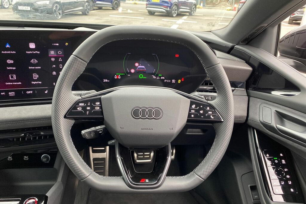 Audi A6 E-tron Sportback 100Kwh Edition 1 Hatchback Quatt FY26VGF Blue #13