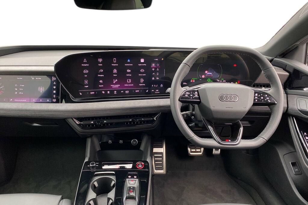 Audi A6 E-tron Sportback 100Kwh Edition 1 Hatchback Quatt FY26VGF Blue #10