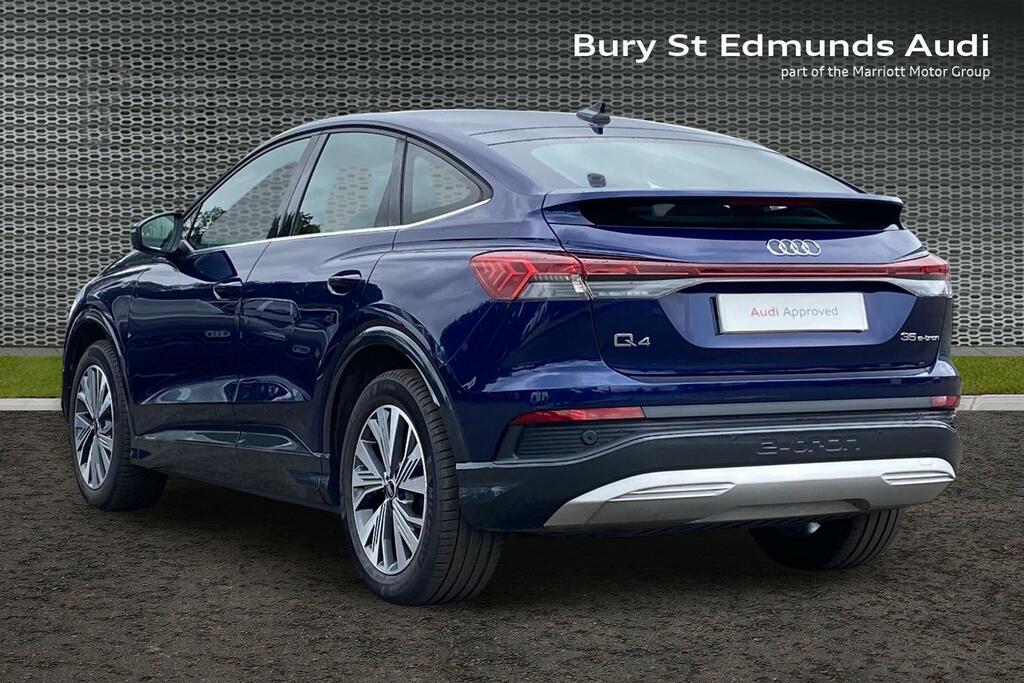 Audi Q4 E Tron 35 Sport Sportback 55Kwh 170 Ps Blue #3