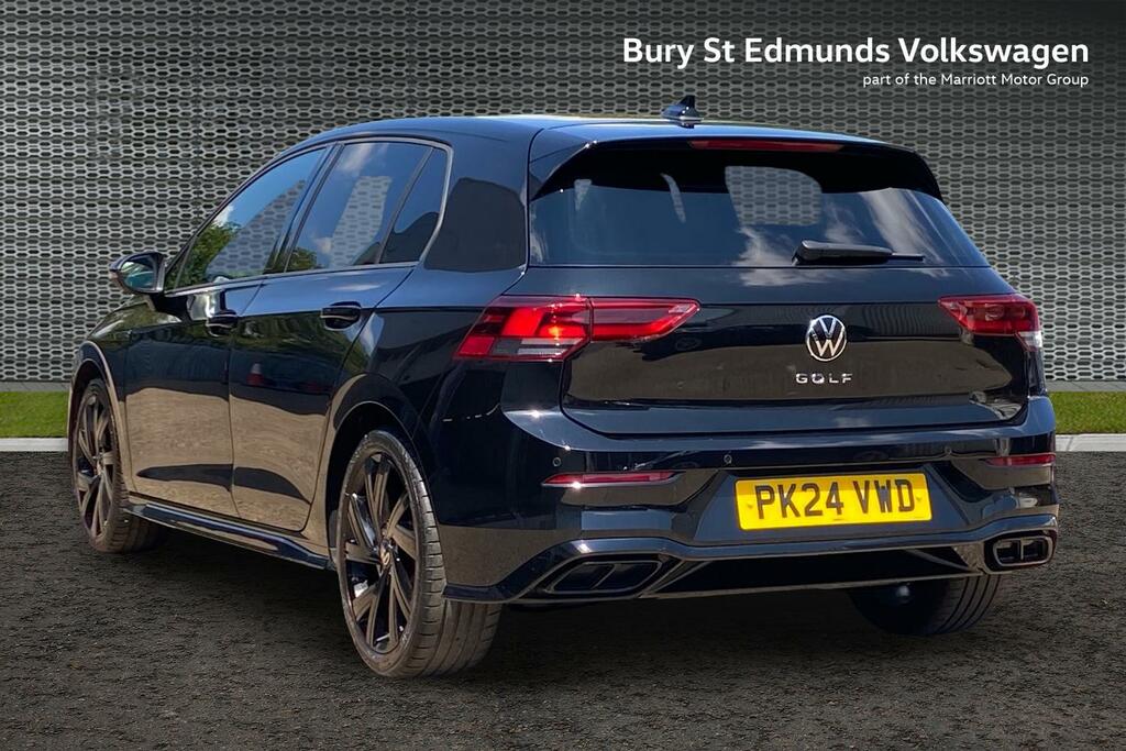 Volkswagen Golf 1.5 Etsi Mhev Black Edition Hatchback H PK24VWD Black #3