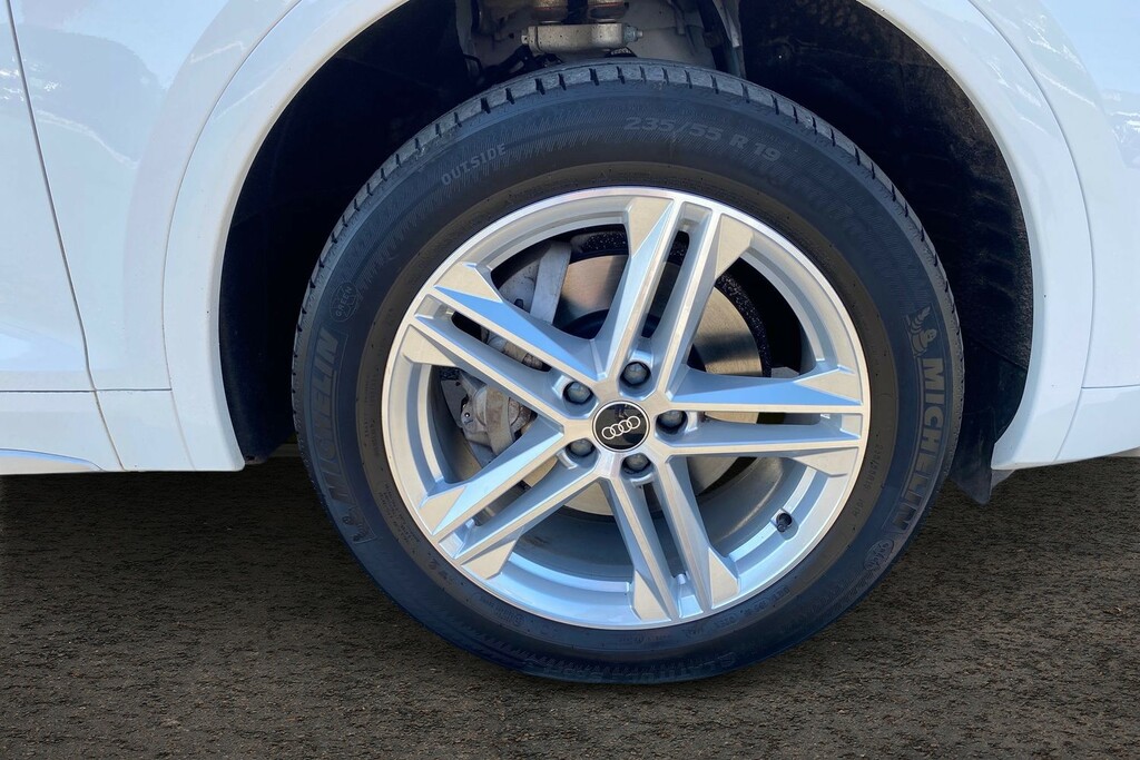 Audi Q5 2.0 Tfsi 45 S Line Suv S Tronic Quattro RO23KOJ White #5