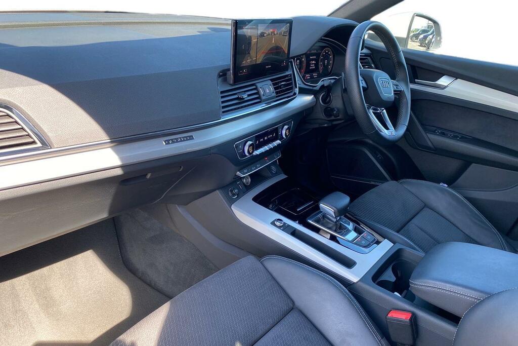Audi Q5 2.0 Tfsi 45 S Line Suv S Tronic Quattro RO23KOJ White #2