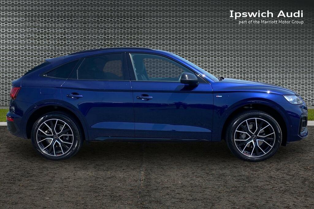 Audi Q5 2.0 Tfsi 45 Black Edition Sportback S T AV24JPO Blue #4