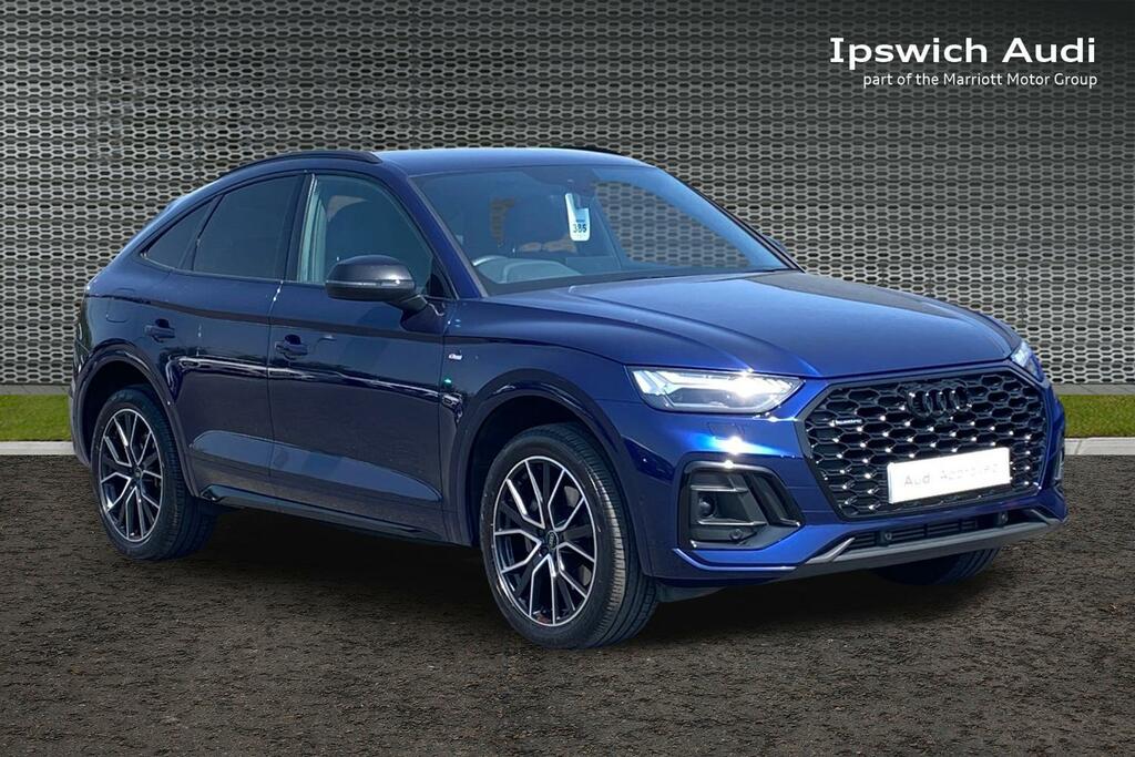 Audi Q5 2.0 Tfsi 45 Black Edition Sportback S T AV24JPO Blue