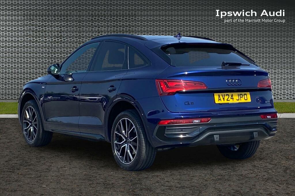 Audi Q5 2.0 Tfsi 45 Black Edition Sportback S T AV24JPO Blue #3