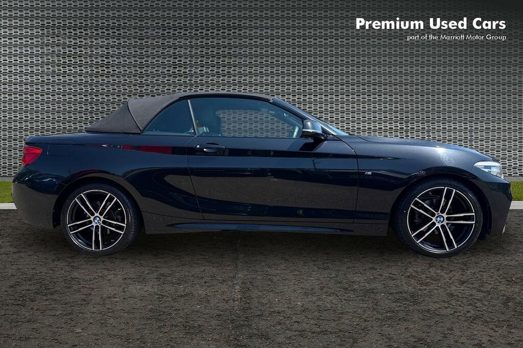 BMW 2 Series 1.5 218I M Sport Convertible Eur Black #4