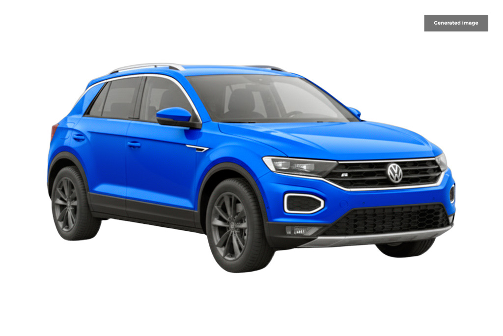 Volkswagen T-Roc 1.5 Tsi Gpf Evo R-line Suv Dsg Euro 6 Blue