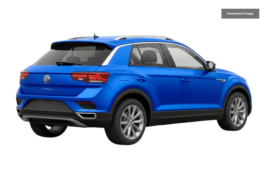 Volkswagen T-Roc 1.5 Tsi Gpf Evo R-line Suv Dsg Euro 6 Blue #3