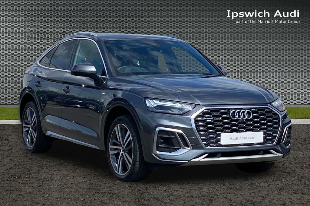Audi Q5 2.0 Tdi 40 S Line Sportback S Tronic Qu Grey