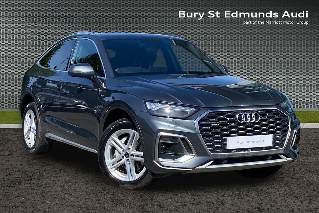 Audi Q5 2.0 Tfsi 45 S Line Sportback S Tronic Q Grey
