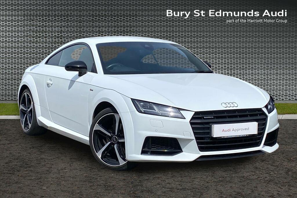 Audi TT 2.0 Tfsi Black Edition Coupe S Tronic Q White