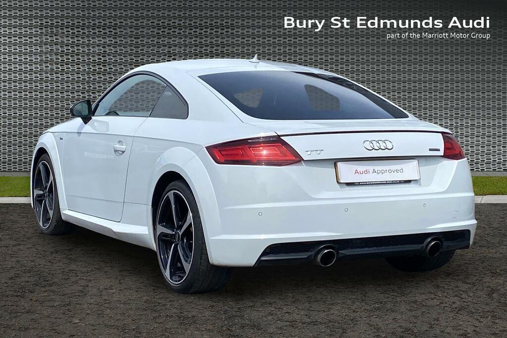 Audi TT 2.0 Tfsi Black Edition Coupe S Tronic Q White #3