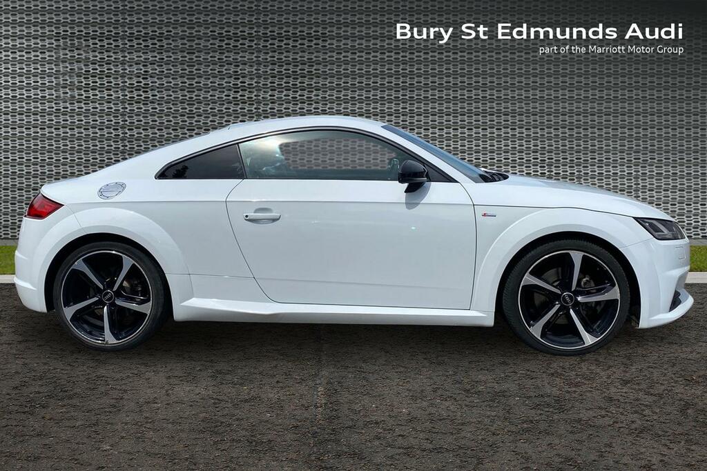Audi TT 2.0 Tfsi Black Edition Coupe S Tronic Q White #4