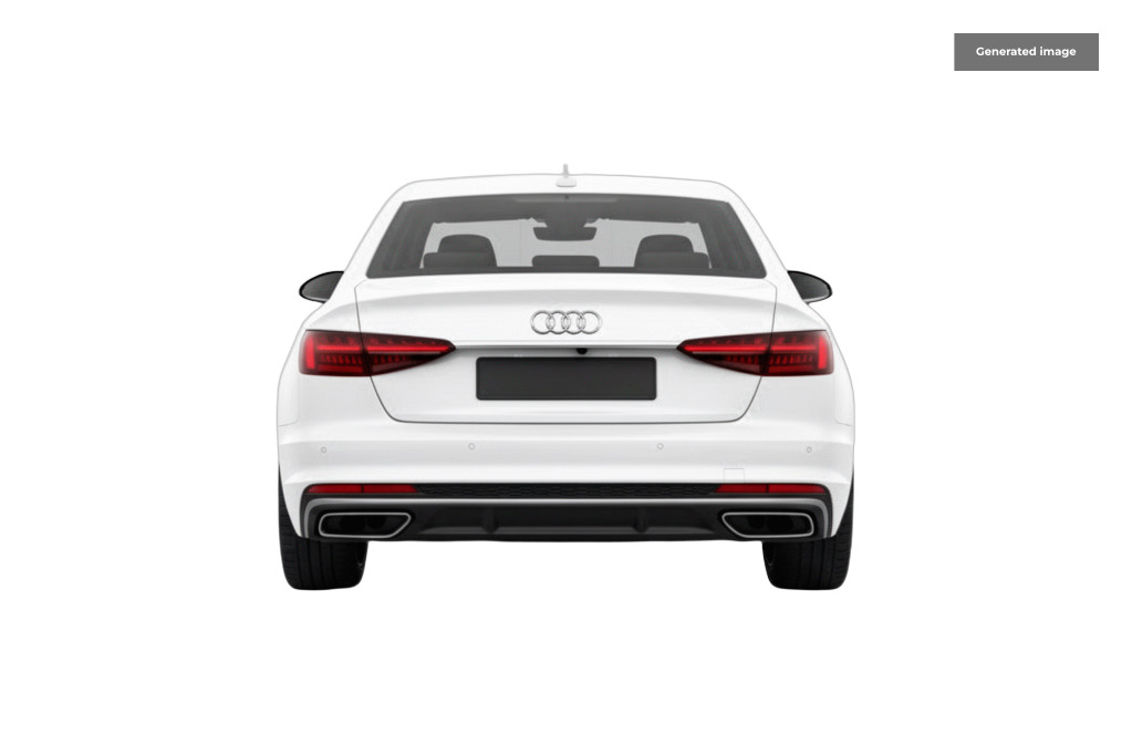 Audi A4 2.0 Tfsi 35 Black Edition Saloon White #4