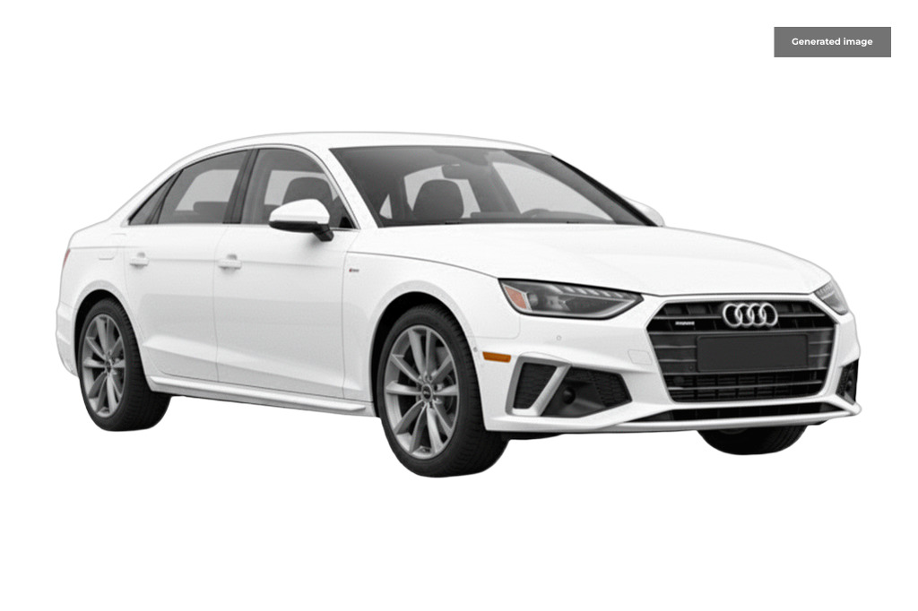 Audi A4 2.0 Tfsi 35 Black Edition Saloon White