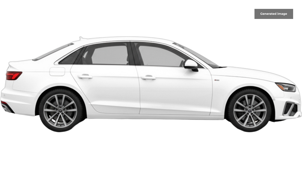 Audi A4 2.0 Tfsi 35 Black Edition Saloon White #5