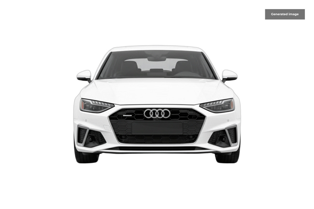 Audi A4 2.0 Tfsi 35 Black Edition Saloon White #2